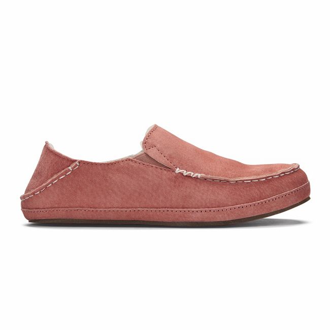 Zapatos Olukai Nohea Slipper - Pantuflas Mujer Coral 20385-421